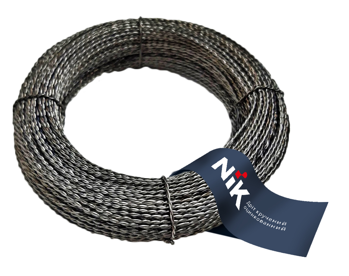 Twisted galvanized cable 0.3x0.3